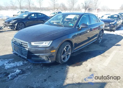 2017 Audi A4 2.0T Premium from USA, damaged, VIN WAUFNAF44HN063111
